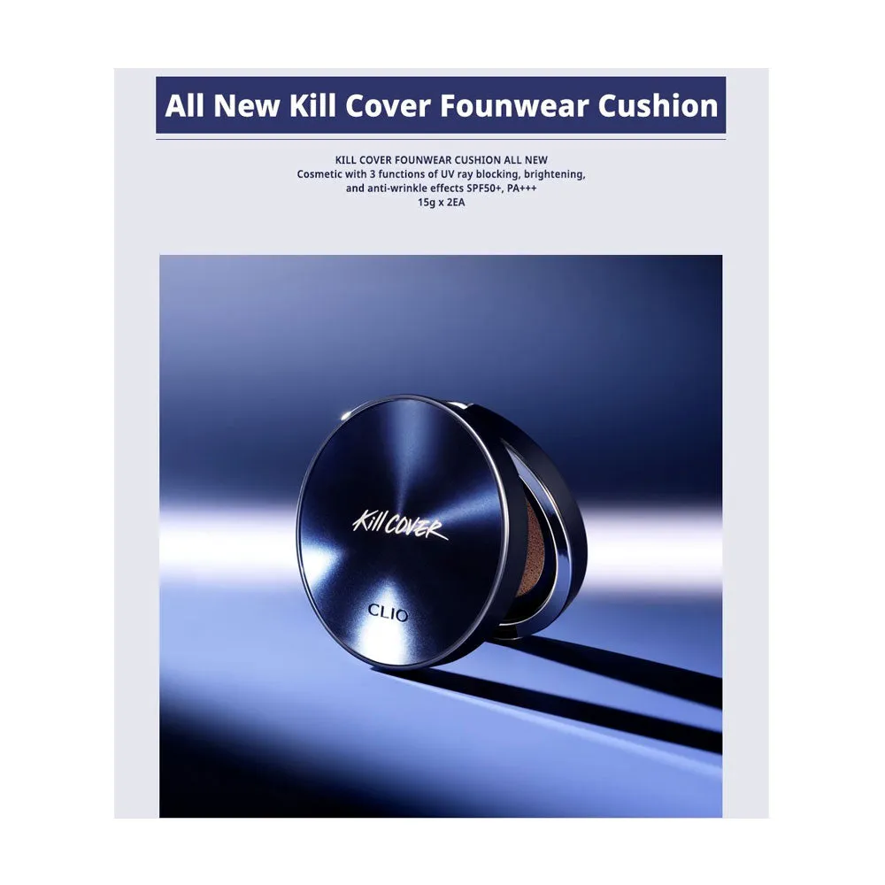 Kill Cover Founwear Cushion All New Set (with Refill) SPF50 /PA   