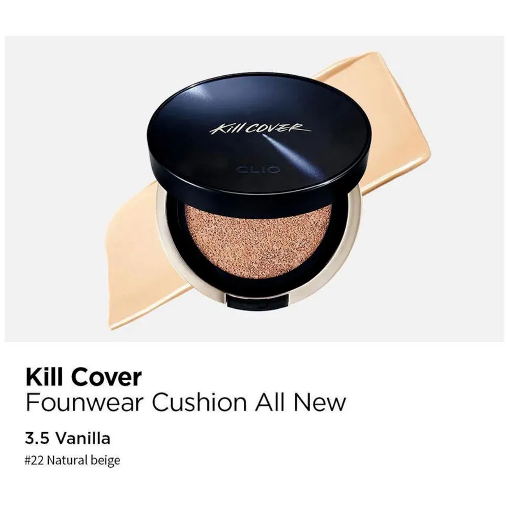 Kill Cover Founwear Cushion All New Set (with Refill) SPF50 /PA   