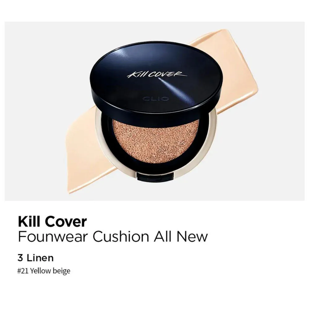 Kill Cover Founwear Cushion All New Set (with Refill) SPF50 /PA   