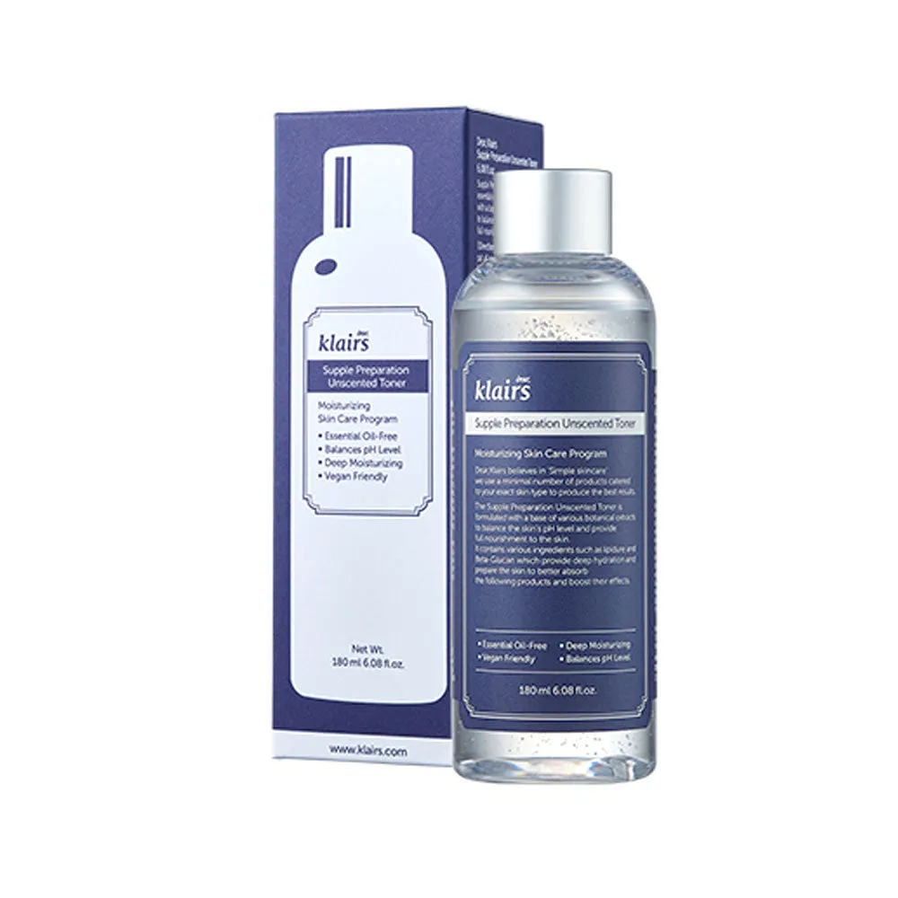 KLAIRS Supple Preparation Unscented Toner