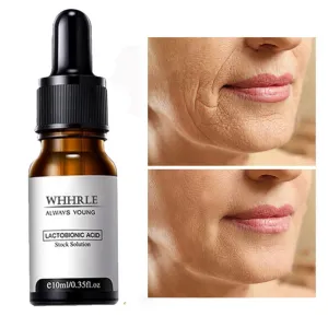 Lactobionic acid Retinol Serum Anti-Aging Lifting Firming Facial Essence Remove Wrinkles Relieve Fine Lines Repair Tighten Skin