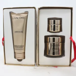 Lancome Absolue Collection Soft Cream 3-Pcs Gift Set  Slightly Damaged Box