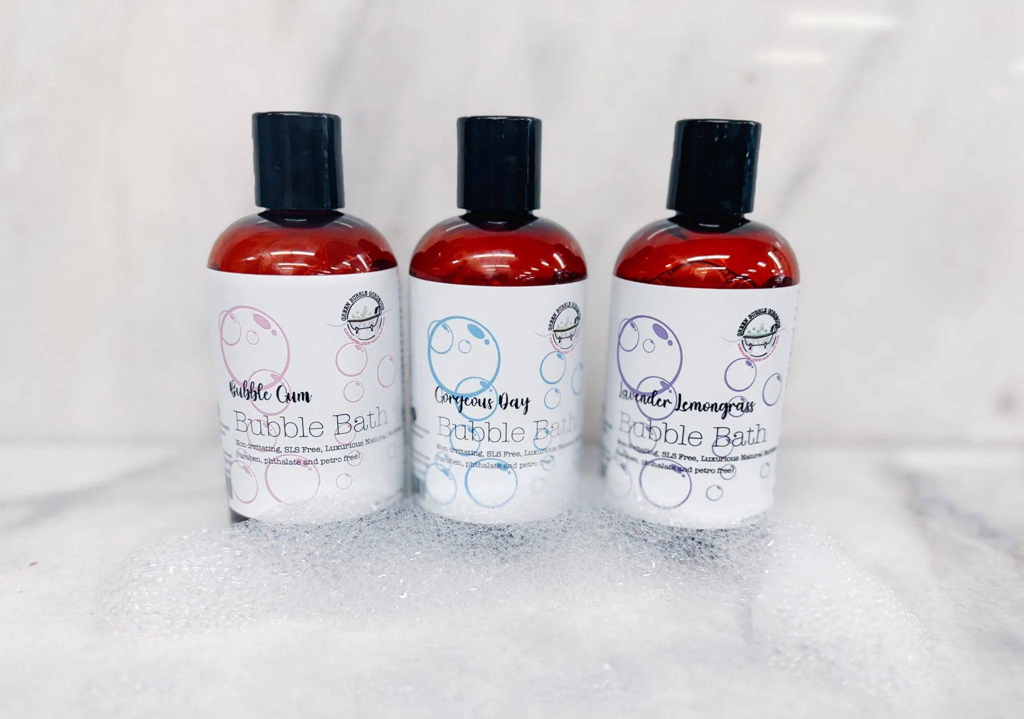 Lavender Lemongrass Bubble Bath - 100% Natural
