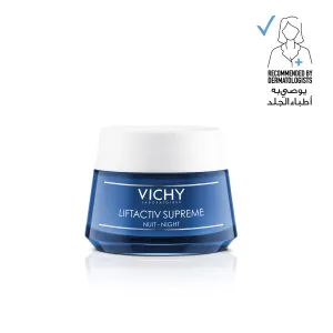 Liftactiv Supreme Anti Aging Face Moisturizer Night Cream with Vitamin C
