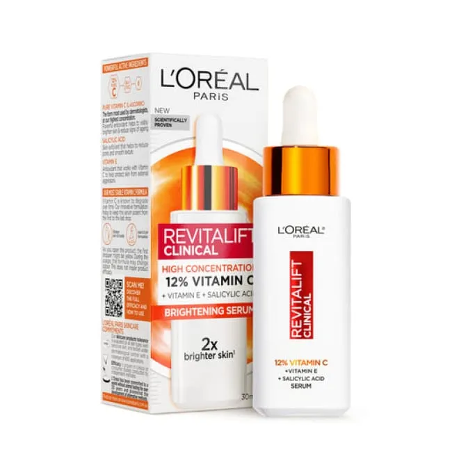 L'Oréal Paris Revitalift Clinical 12% Pure Vitamin C Brightening Face Serum