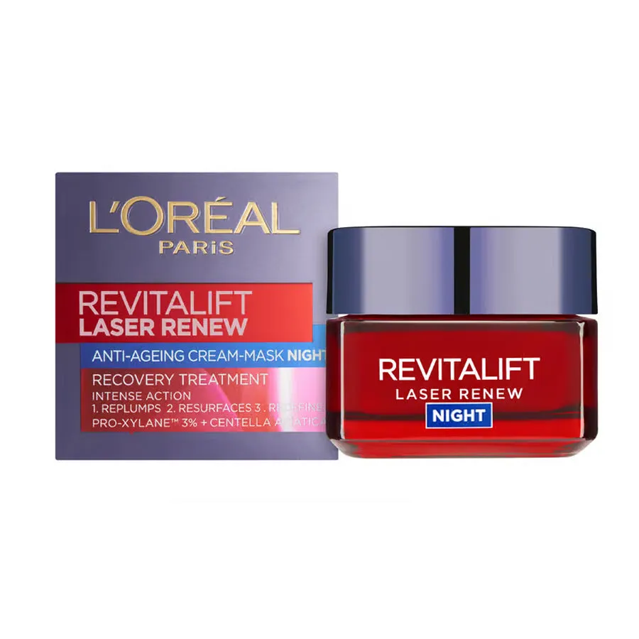 L'Oréal Paris Revitalift Laser Renew Anti-Ageing Cream-Mask Night 50ml