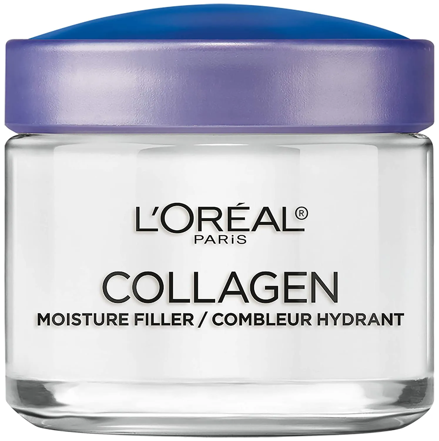 L'Oreal Paris Skincare Collagen Face Moisturizer, Day and Night Cream, Anti-Aging Face, Neck and Chest Cream to smooth skin and reduce wrinkles, 3.4 oz, Packaging May Vary