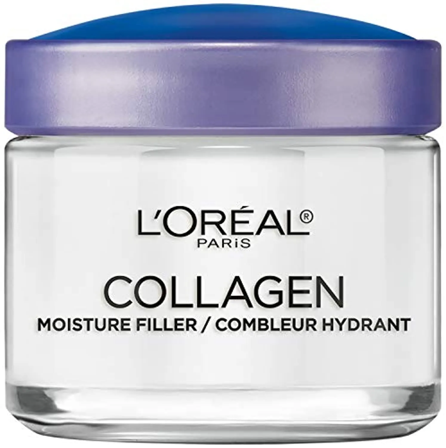 L'Oreal Paris Skincare Collagen Face Moisturizer, Day and Night Cream, Anti-Aging Face, Neck and Chest Cream to smooth skin and reduce wrinkles, 3.4 oz, Packaging May Vary