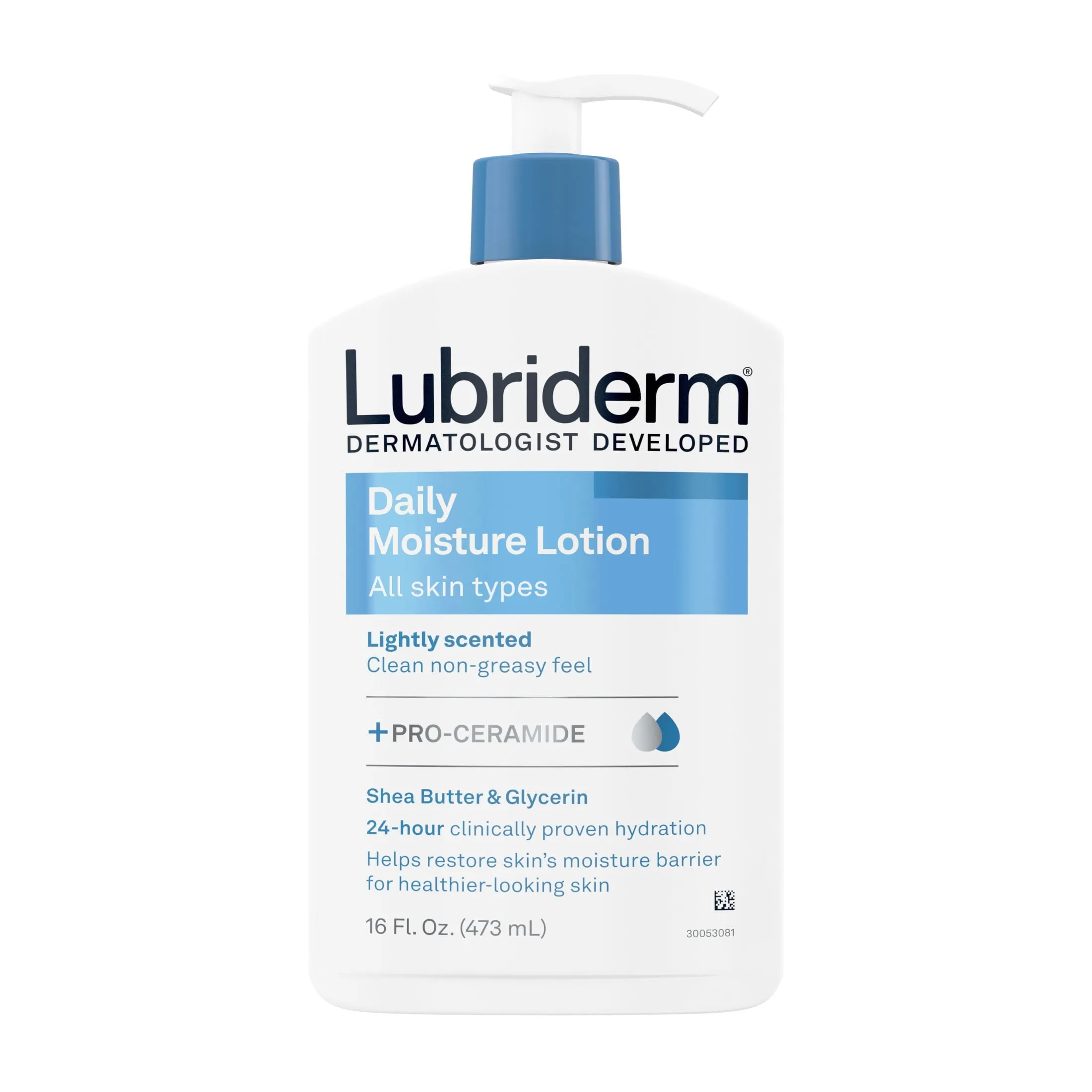 Lubriderm Daily Moisture Body Lotion   Pro-Ceramide, 16 fl. oz