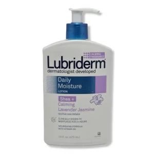 Lubriderm Daily Moisture Lotion With Shea  Calming Lavender Jasmine 473ml