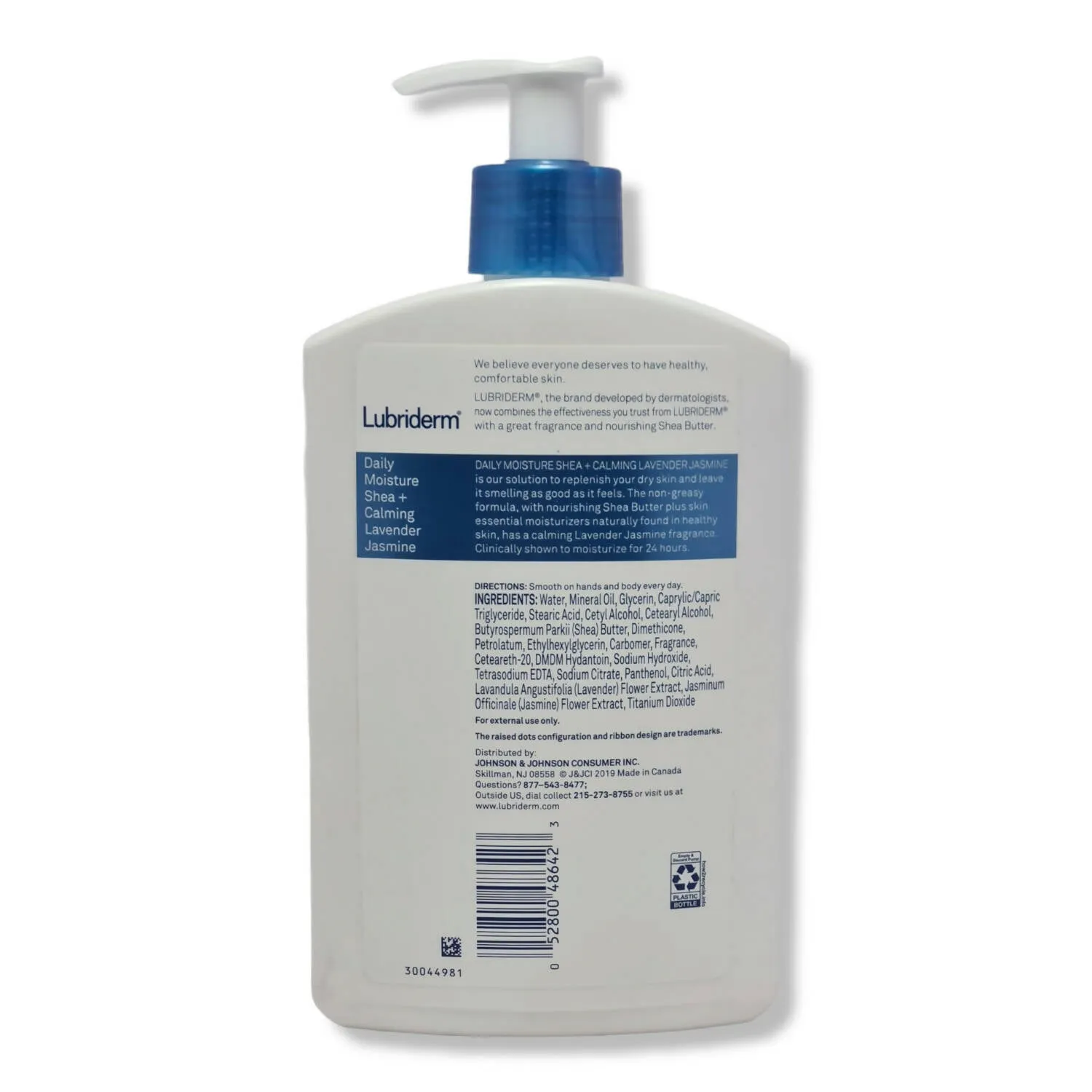 Lubriderm Daily Moisture Lotion With Shea  Calming Lavender Jasmine 473ml