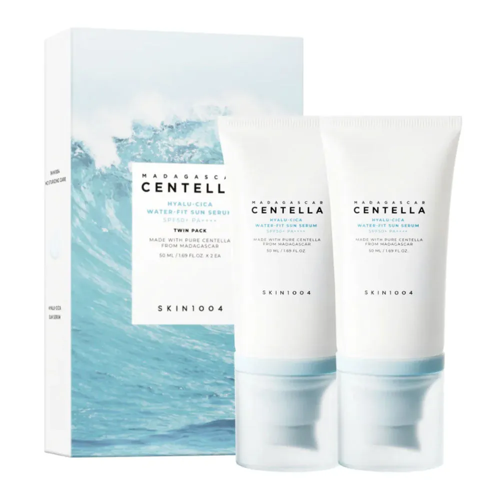 Madagascar Centella Hyalu-Cica Water-Fit Sun Serum SPF50 /PA     [TWIN PACK!]