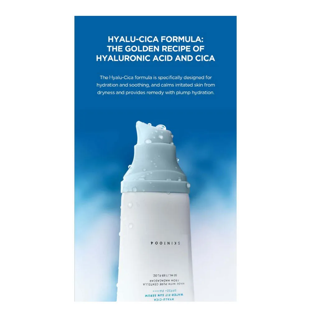 Madagascar Centella Hyalu-Cica Water-Fit Sun Serum SPF50 /PA     [TWIN PACK!]