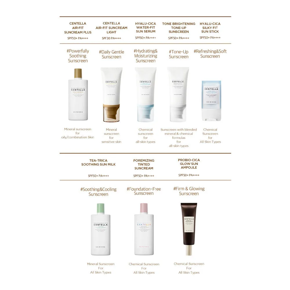 Madagascar Centella Probio-Cica Glow Sun Ampoule SPF50  PA    