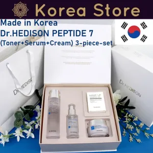 Made in Korea Dr.HEDISON PEPTIDE7 (Toner Serum Cream) 3-piece-set