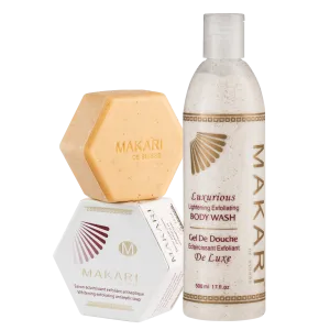 MAKARI - Exfoliating Brightening Duo (2 pc set)
