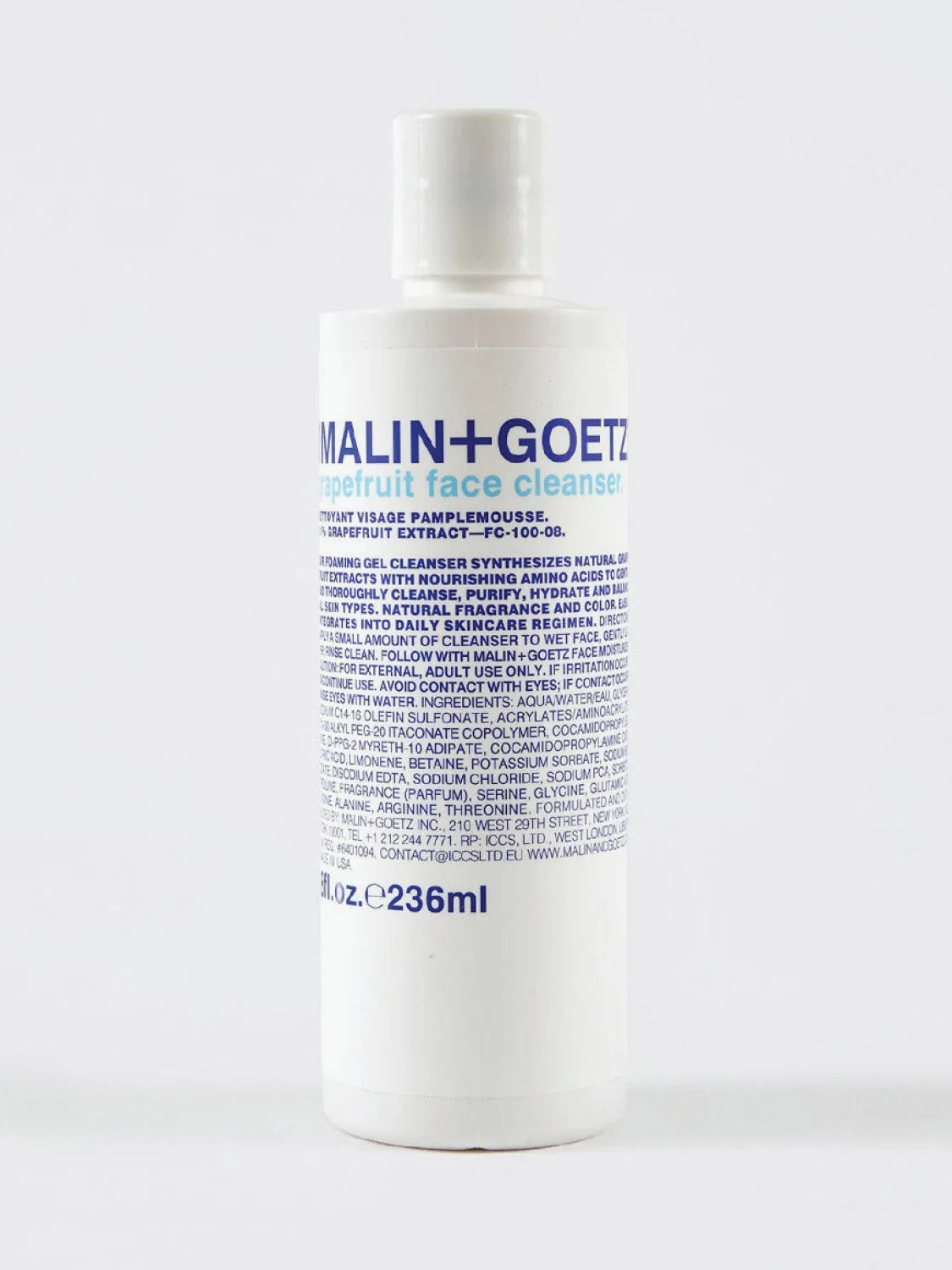 Malin And Goetz Grapefruit Face Cleanser