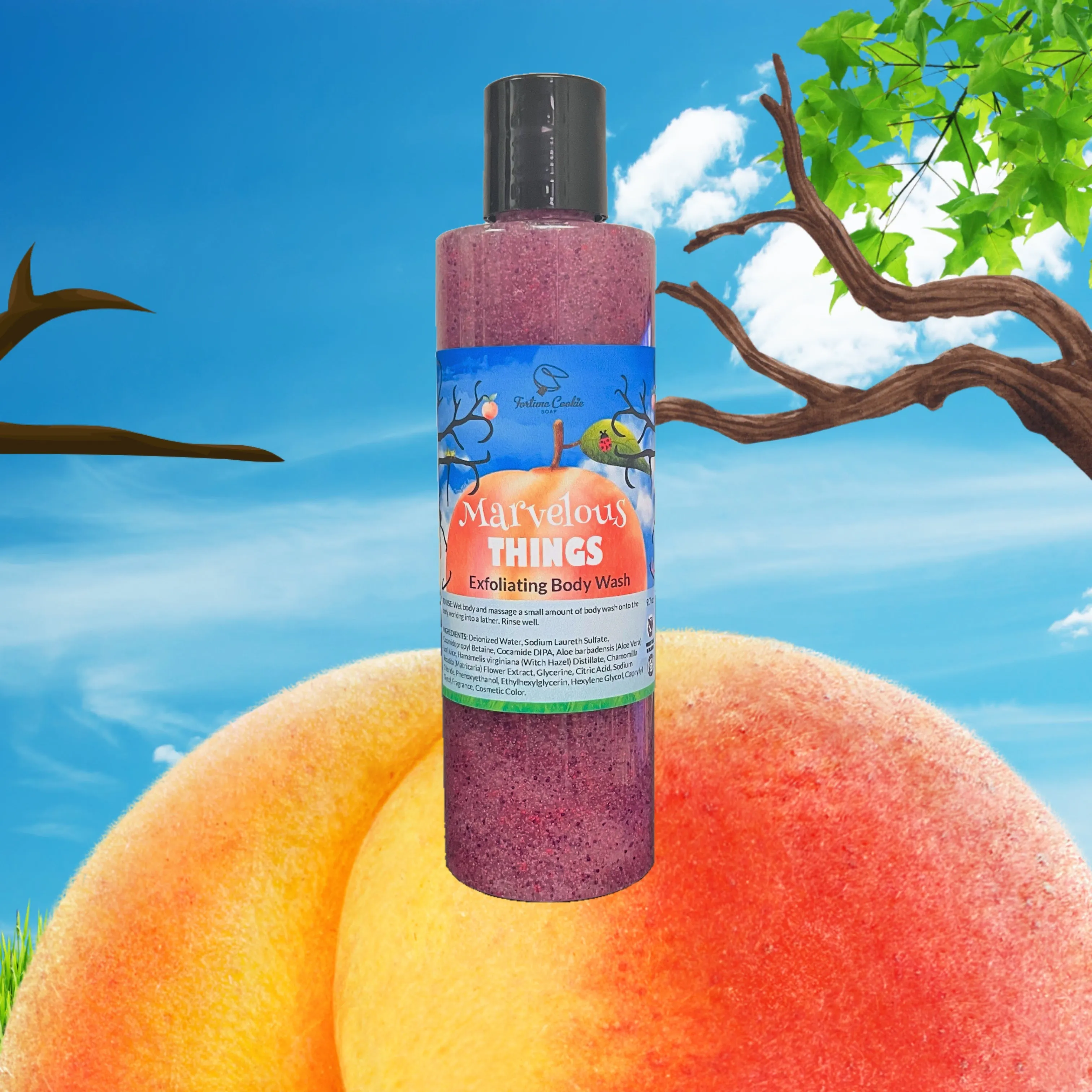MARVELOUS THINGS Exfoliating Body Wash