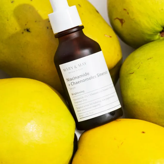 Mary & May Niacinamide   Chaenomeles Sinensis Serum 30ml, 1pc