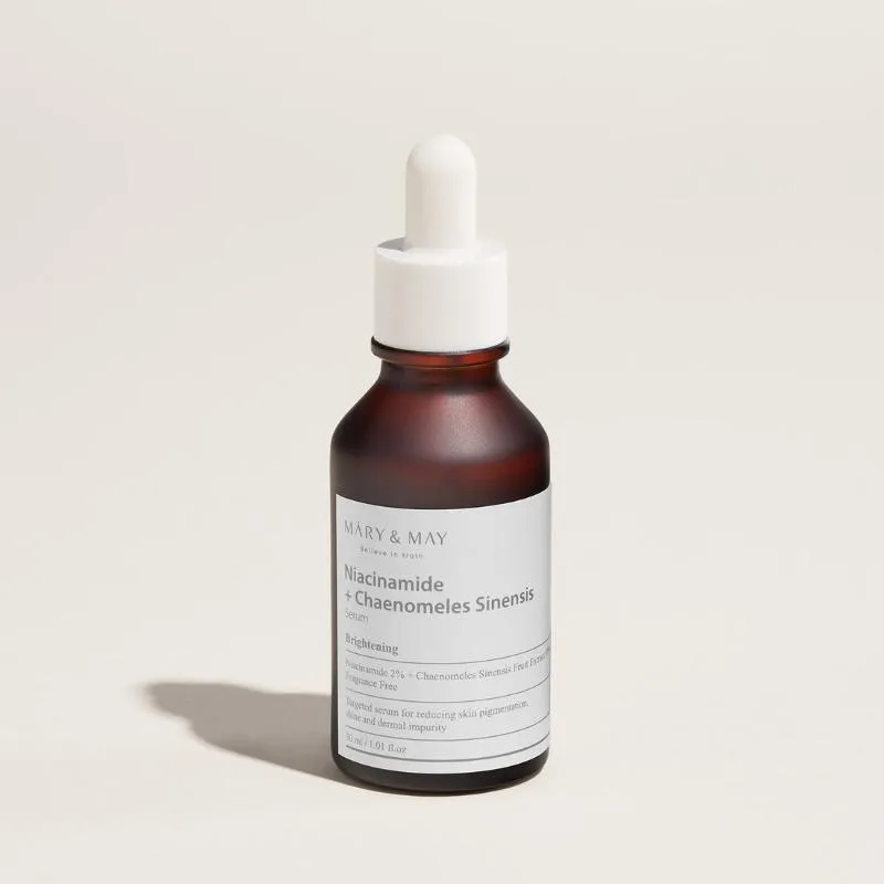 Mary & May Niacinamide   Chaenomeles Sinensis Serum 30ml, 1pc
