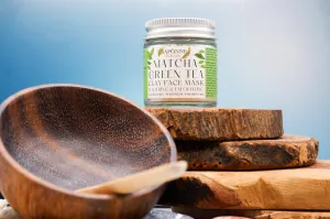 Matcha Green Tea Clay Mask (Soothing & Exfoliating)