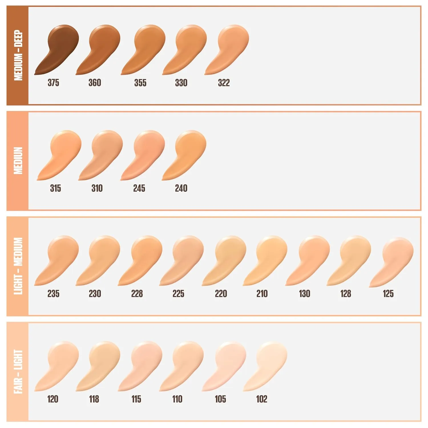 Maybelline Fit Me Dewy   Smooth Liquid Foundation Makeup, Fair Porcelain, 1 Count (Packaging May Vary)