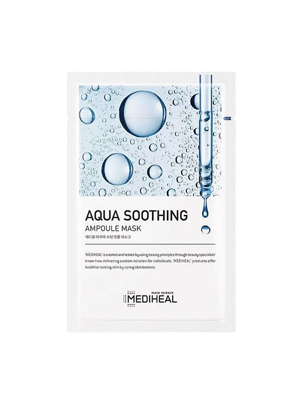 MEDIHEAL Aqua Soothing Ampoule Mask 10pcs
