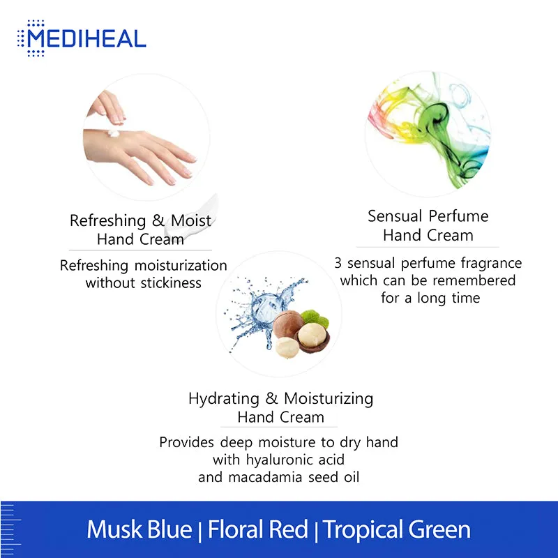 Mediheal Hand Cream 50ml - Musk Blue