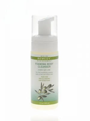 Medline Remedy Olivamine Foaming Body Cleanser: 5 OZ, 12 Count