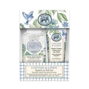 Michel Design Works Cotton & Linen Hand Care Gift Set
