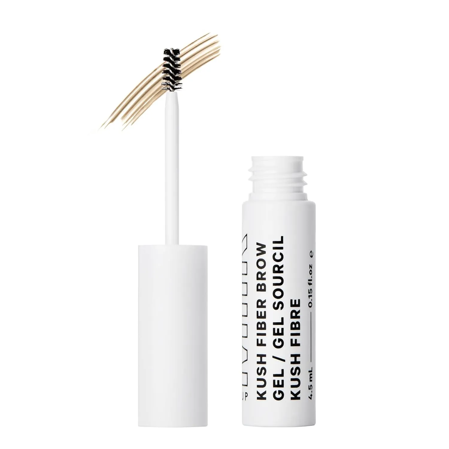 Milk Makeup KUSH Fiber Brow Gel - Thickening Brow Gel - Soft, Flexible Hold - Vegan, Cruelty Free