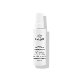 Mineral Drops • Niacinamide   Green Tea • SPF 50 Sheer Sunscreen