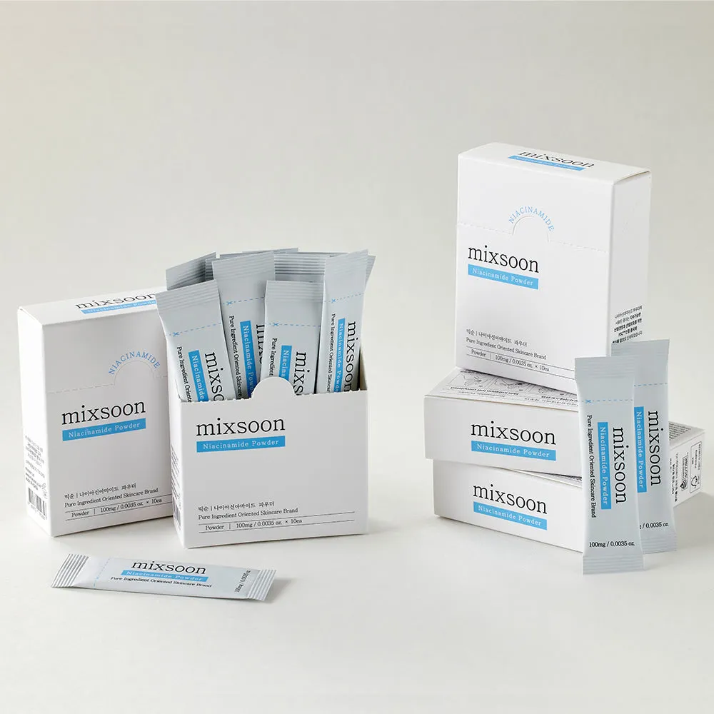 mixsoon Niacinamide Powder 0.1g * 10ea (Mix with base products / Serum & Essence)