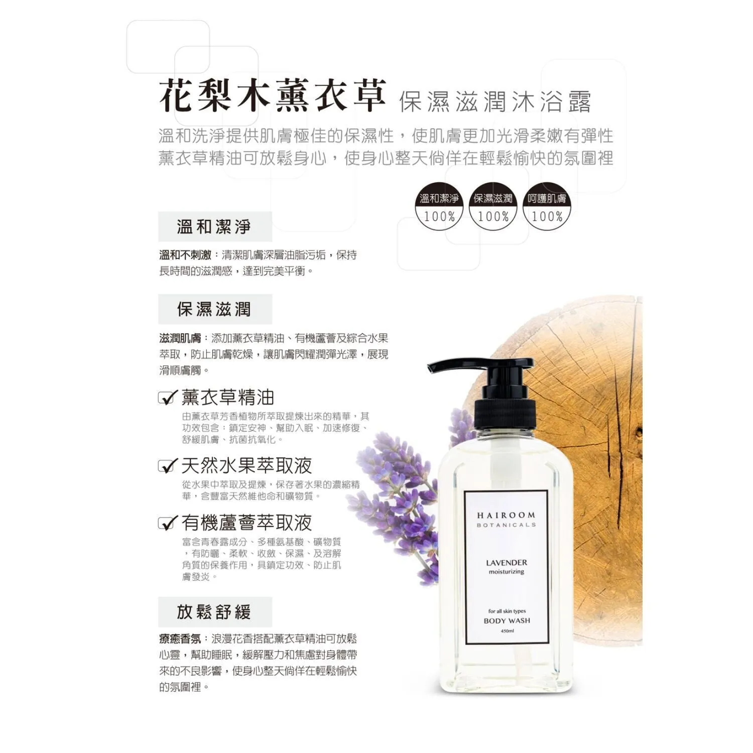 Moisturizing Body Wash - # Lavender