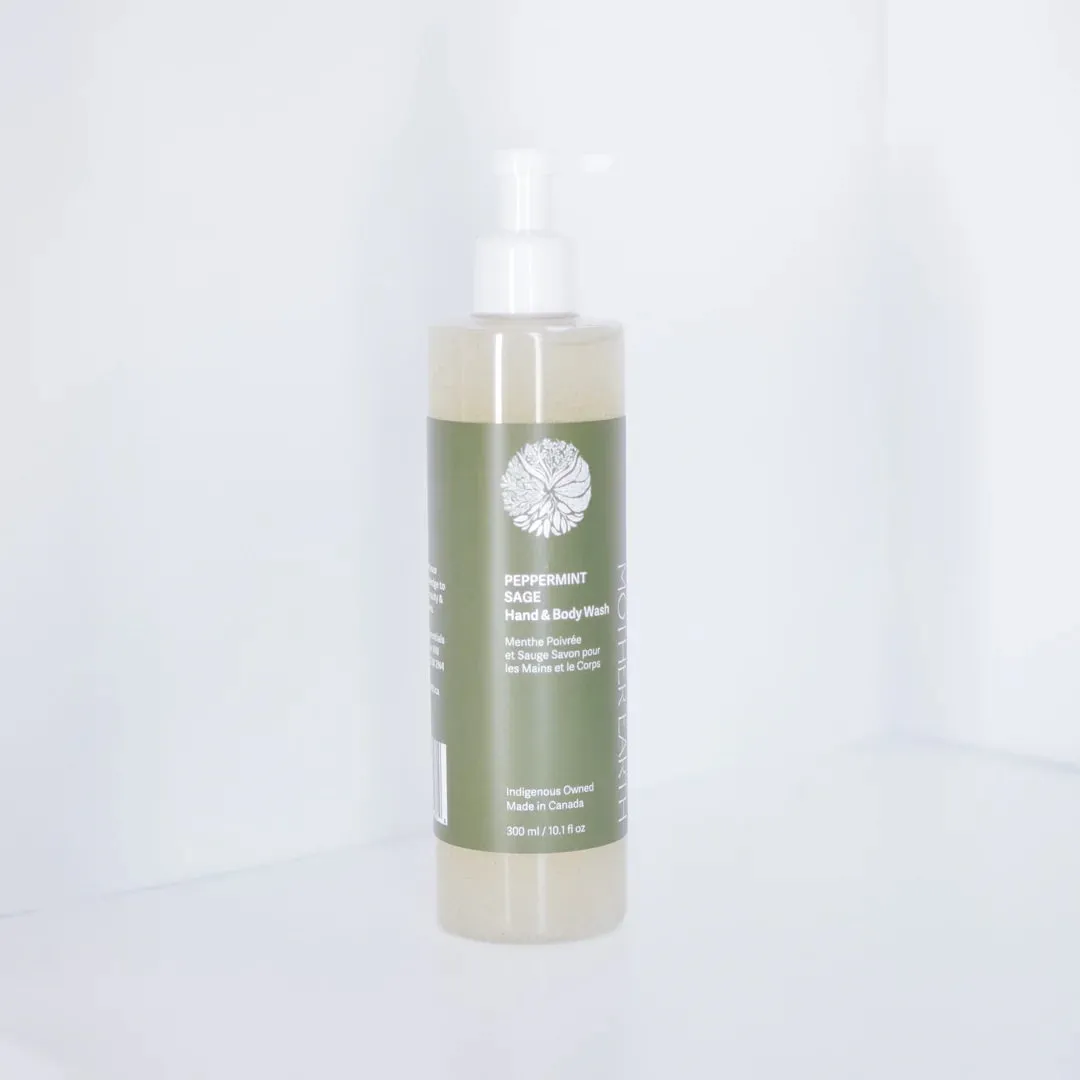 Mother Earth Essentials Peppermint Sage Hand & Body Wash
