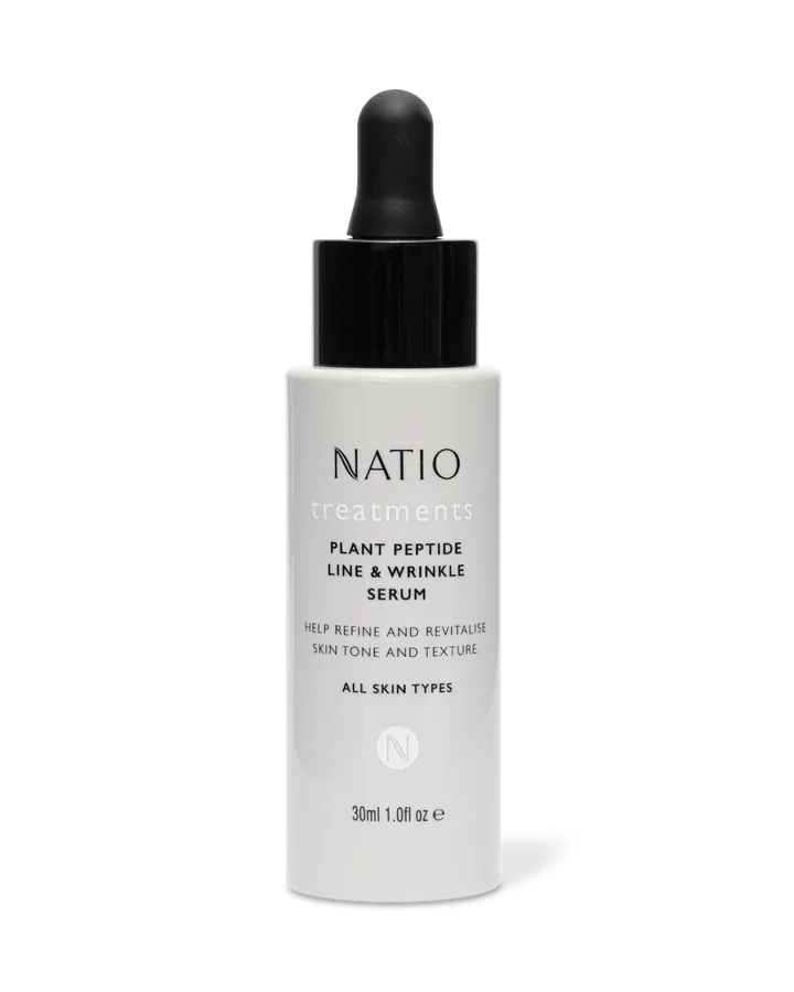 Natio Treatments Plant Peptide Line & Wrinkle Serum 30ml