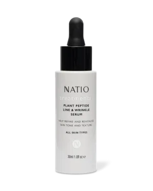 Natio Treatments Plant Peptide Line & Wrinkle Serum 30ml
