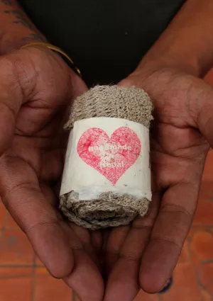 Natural Exfoliating Nettle Body Wash Cloth