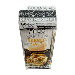 nbc 4 in 1 Bubble Spa Deluxe Pedicure Kit Golden Petals