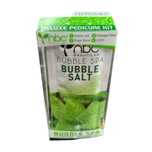 nbc 4 in 1 Bubble Spa Deluxe Pedicure Kit Peppermint