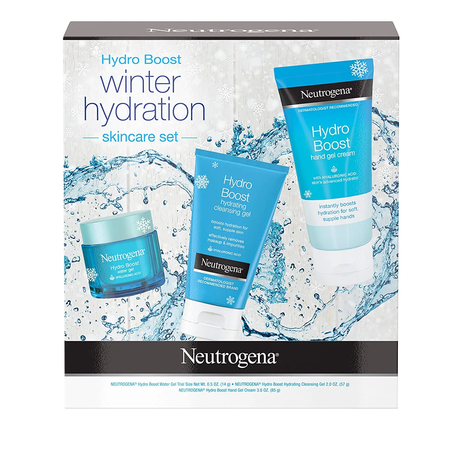 Neutrogena Hydro Boost Hyaluronic Acid Hydrating Water Face Gel Moisturizer for Dry Skin, 1.7 fl. oz