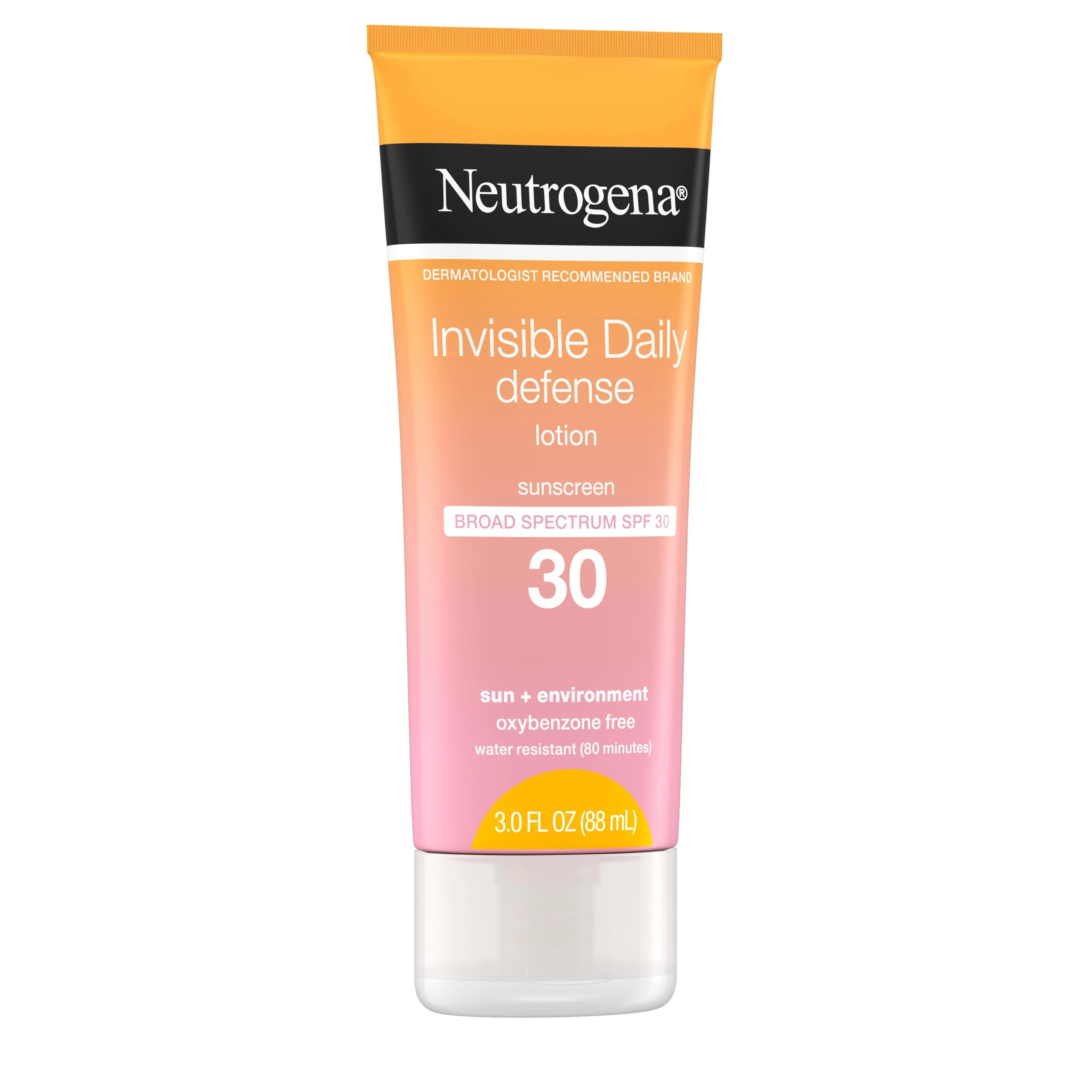 Neutrogena Invisible Daily Defense Lotion, SPF 30, 3.0 fl. oz