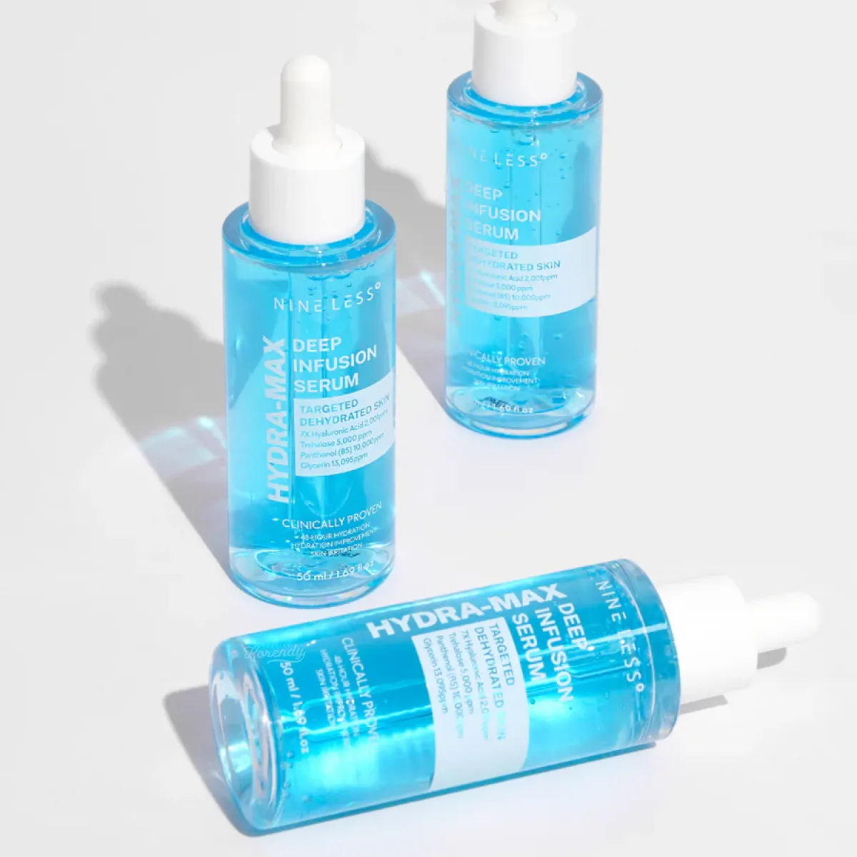 Nineless -  Hydra-Max Deep Infusion Serum (Yoğun Nemlendirici ve Besleyici 7 Farklı Hyaluronik Asitli Serum) 50ml