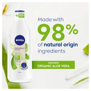 Nivea Body Lotion Naturally Good Organic Aloe Vera - 350ml