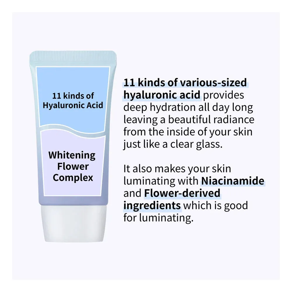 No.1 Pure Glass Clean Tone Up SPF 50  PA    