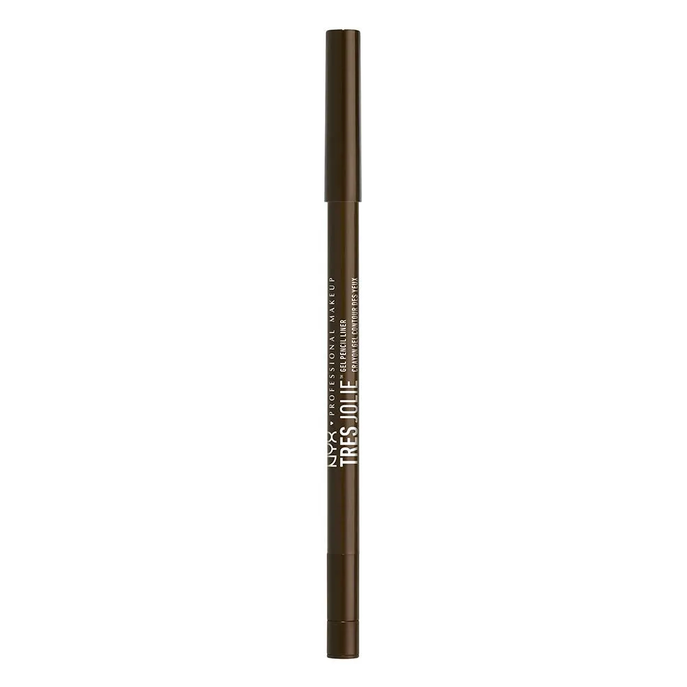 NYX PROFESSIONAL MAKEUP Tres Jolie Gel Pencil Liner, Brown