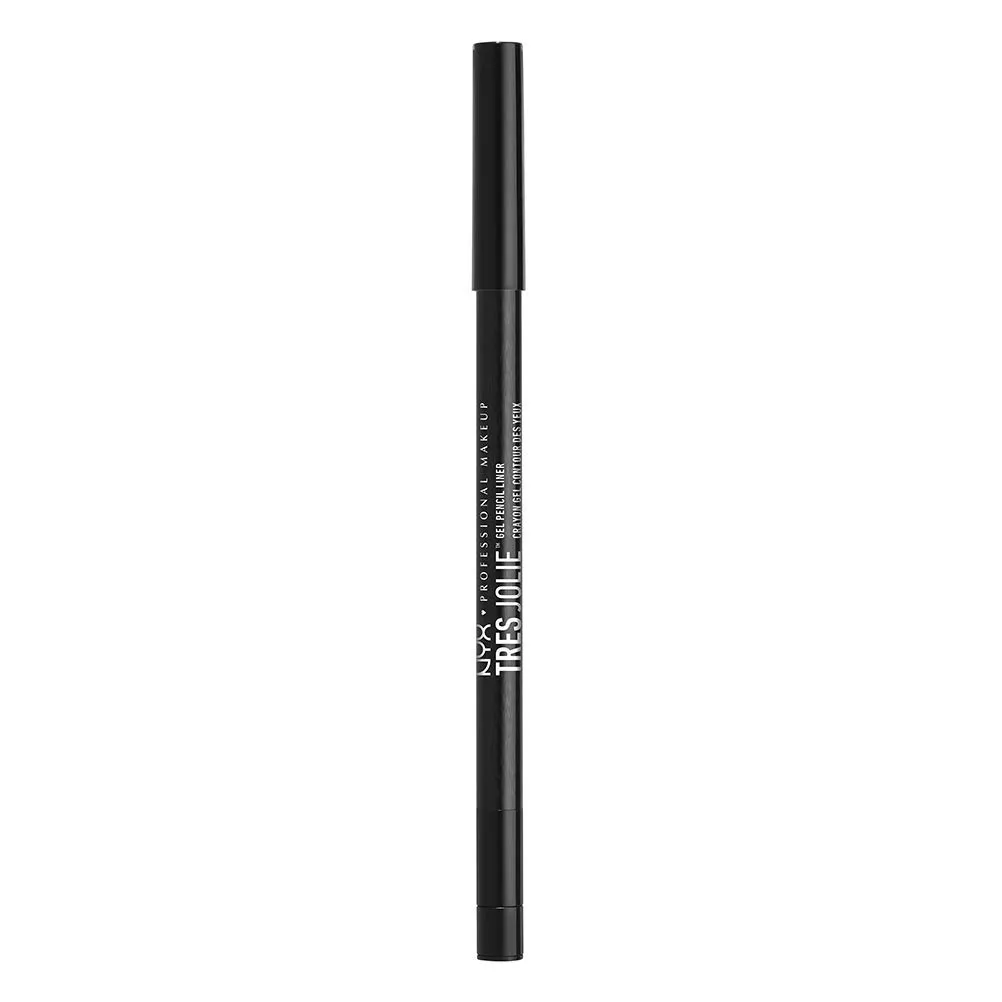 NYX PROFESSIONAL MAKEUP Tres Jolie Gel Pencil Liner, Pitch Black