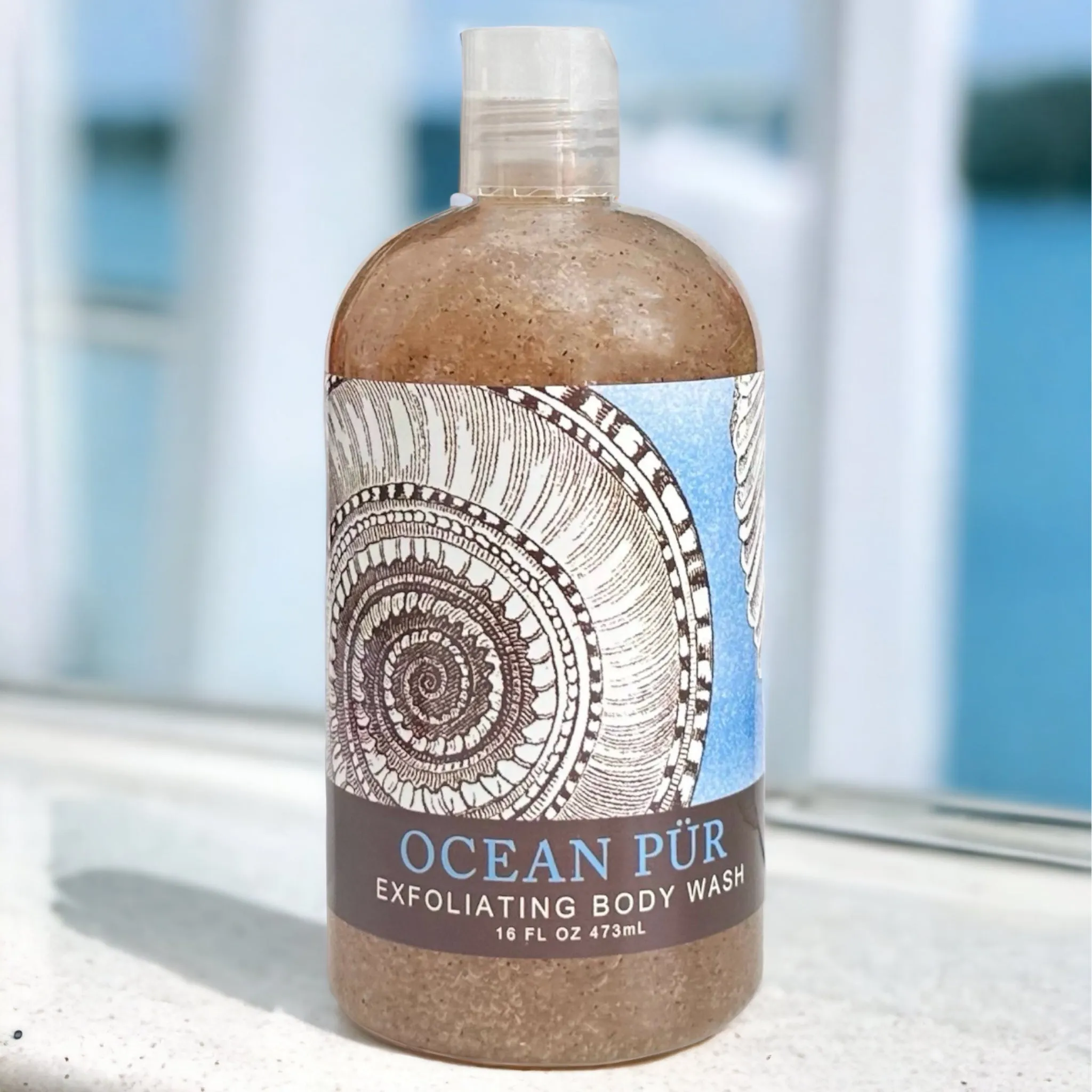 OCEAN PUR Exfoliating Body Wash