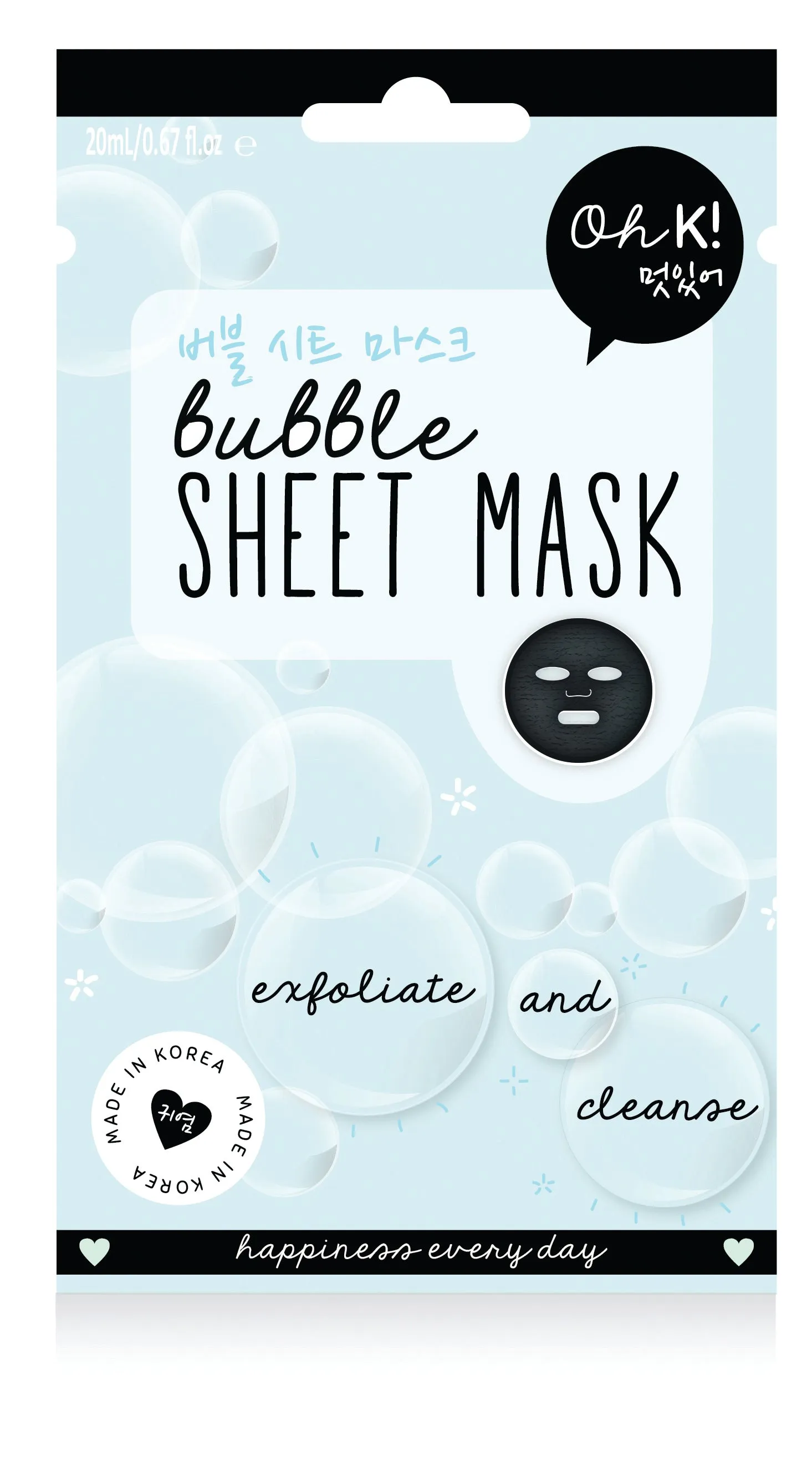 Oh K! Bubble Sheet Mask