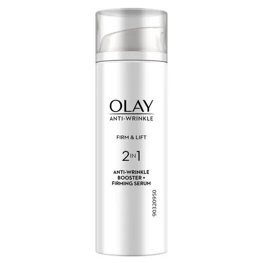 Olay Anti-Wrinkle Booster Firm & Lift 2-In-1 Day Cream & Firming Serum 50ml
